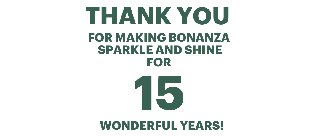 Celebrate 15 Years with Bonanza's Membership Sale