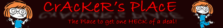 A welcome banner for Cracker's Place