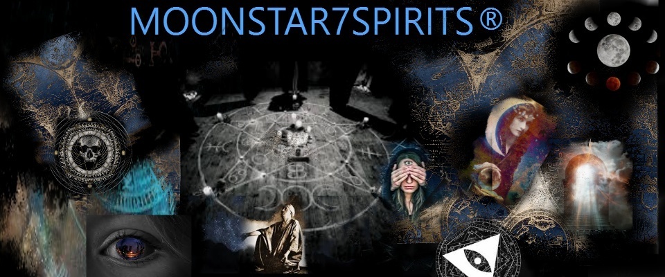 A welcome banner for MOONSTAR7SPIRITS "THE GOOD WITCH"  Metaphysical Leaders since 2006