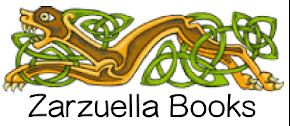 A welcome banner for Zarzuella Books