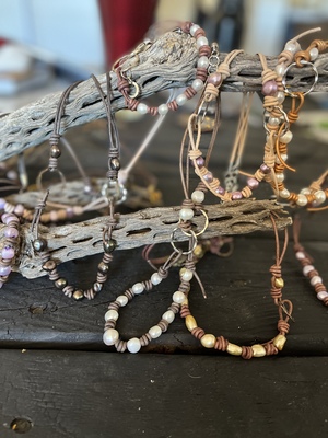 A welcome banner for TrevLind Jewelry Handcrafted Jewelry! Always Free Shipping!   Made In The USA!