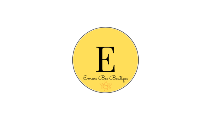 A welcome banner for Emme Bee Boutique