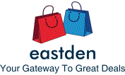 A welcome banner for Eastden - Your Gateway to Great Deals