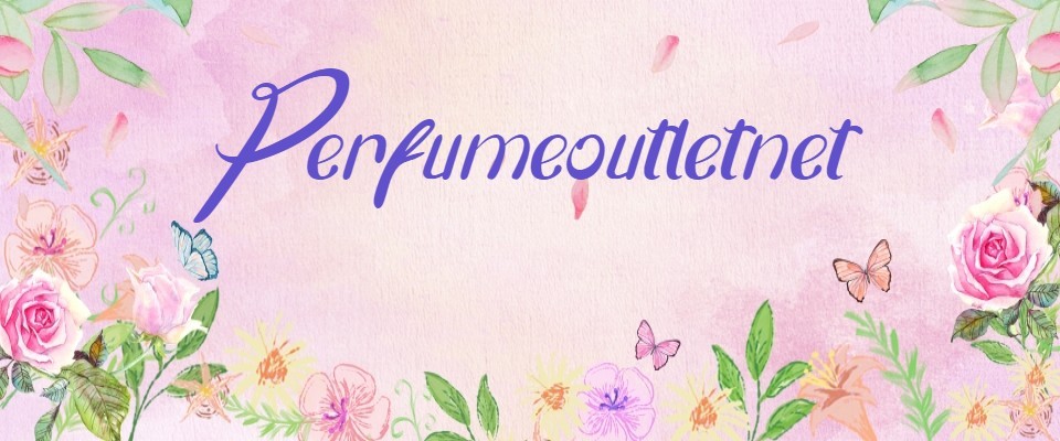 A welcome banner for Perfumeoutletnet
