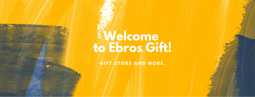 A welcome banner for Ebros Gift