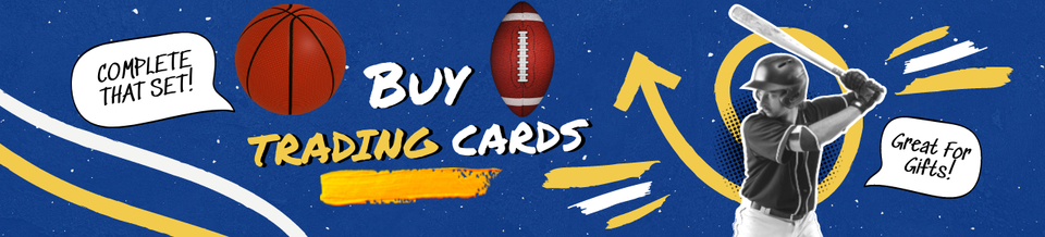 A welcome banner for CardsNThings Collectibles