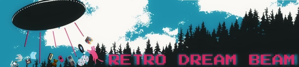 A welcome banner for Retro Dream Beam