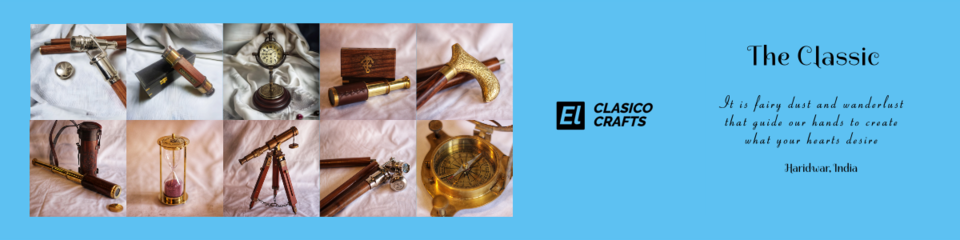 A welcome banner for El_Clasico_Crafts's Shop