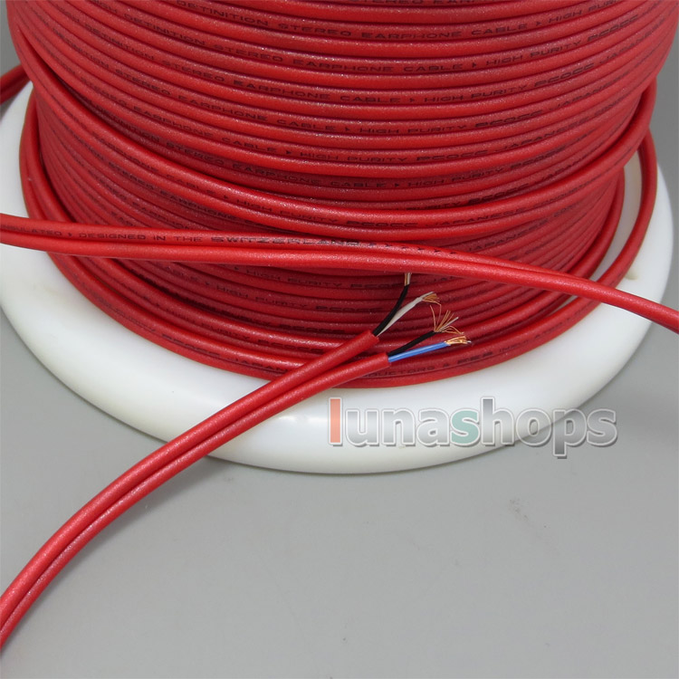 40cm High Purity PCOCC Stereo Earphone DIY Bulk Cable With Japanese Conductors + PEP Insulated