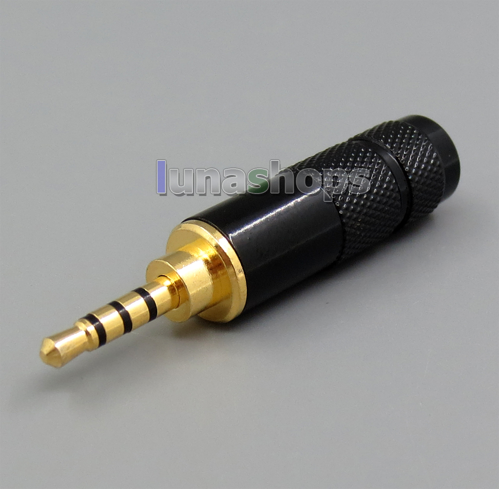 2.5mm 4poles TRRS Male Plug DIY adapter For The Astell & Kern AK240 AK120 AK100i II