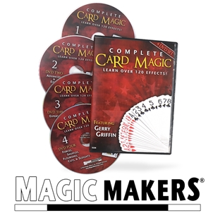 Complete Card Magic - 4 DVD Set