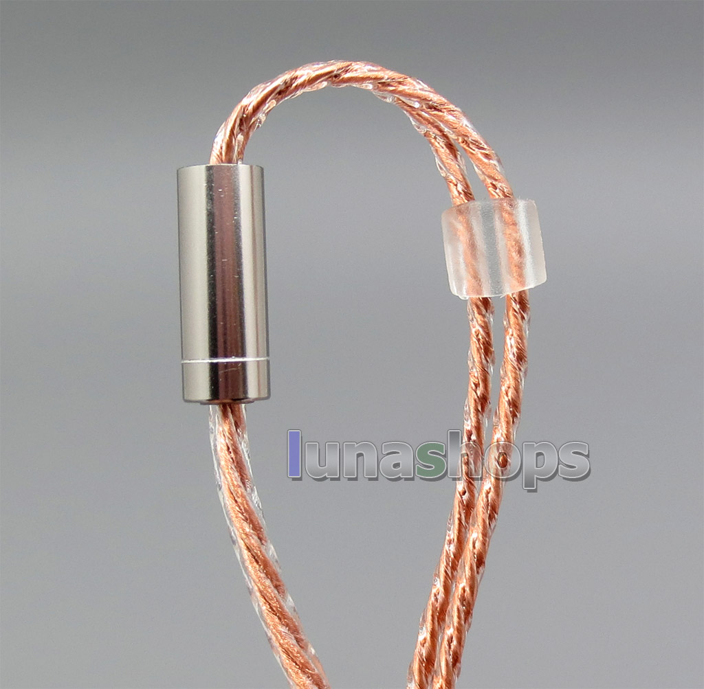 With Slide Block Copper Shielding Headphone Cable For Sennheiser HD25-1 SP HD650 HD600 HD580 HD525 HD565