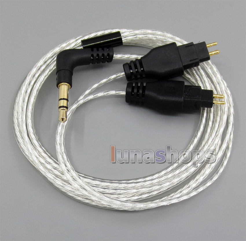 Lightweight Silver Plated 4N OCC Cable For Sennheiser HD414 HD420 HD430 HD650 HD600 HD580