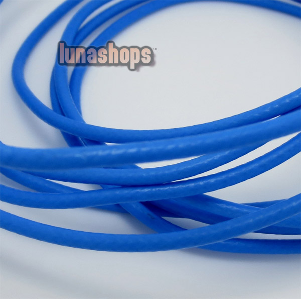 100cm Blue Skin Nordost Odin Top-rated Silver Plated + shield Speaker Audio Signal Cable