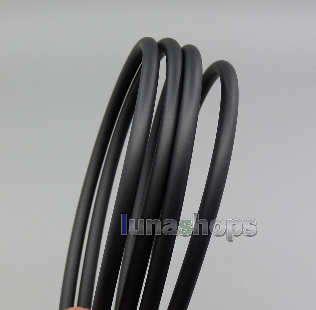 120cm Diameter 3.6mm 45*0.04mm 4N OCC Copper Stereo Earphone DIY Bulk Cable + TPE Insulating Layer 