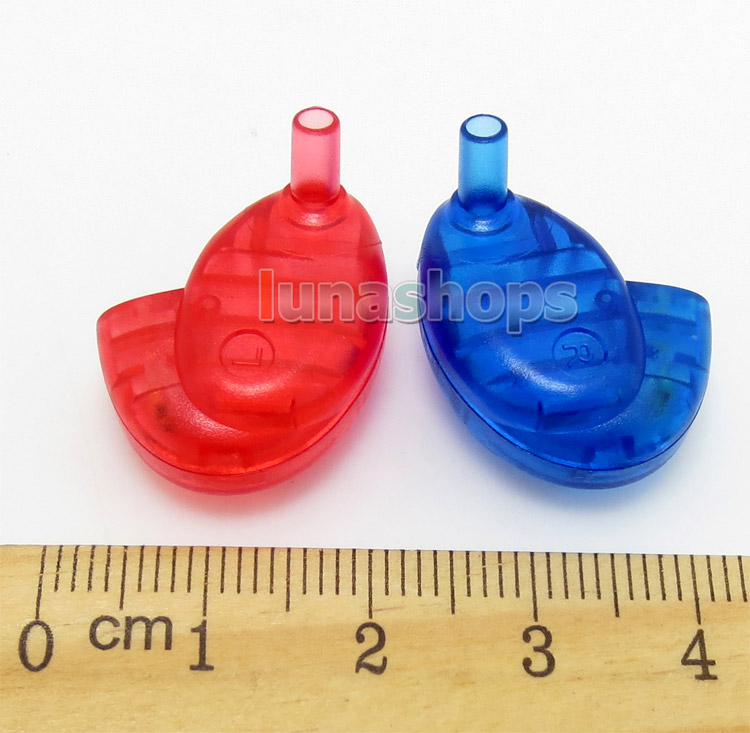 1 pair Custom Shell For Westone W4r + Shure se535 Shape Female Slot 0.78mm Female Pin