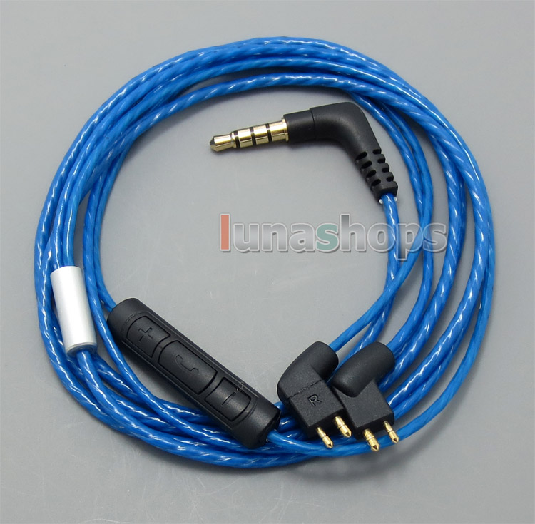 With Mic Remote Volume Cable For Fitear To Go! MH335DW private c435 mh334 Jaben 111(F111) 333 Parterre 223 22 Earphone