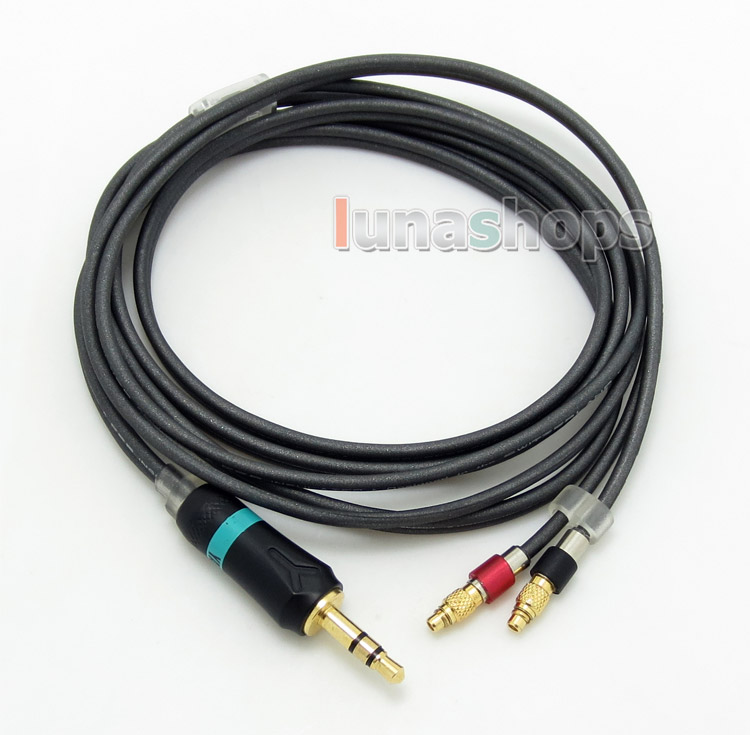 120cm Earphone Headphone PURE Silver Cable + PEP Insulated For Shure srh1440 srh1840 SRH1540 