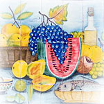 Online store with brand new hand painted mexican tile murals and talavera tiles.