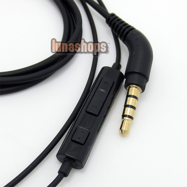 Repair updated Cable with Mic Volume Remote for iPhone Diy earphone Headset etc.