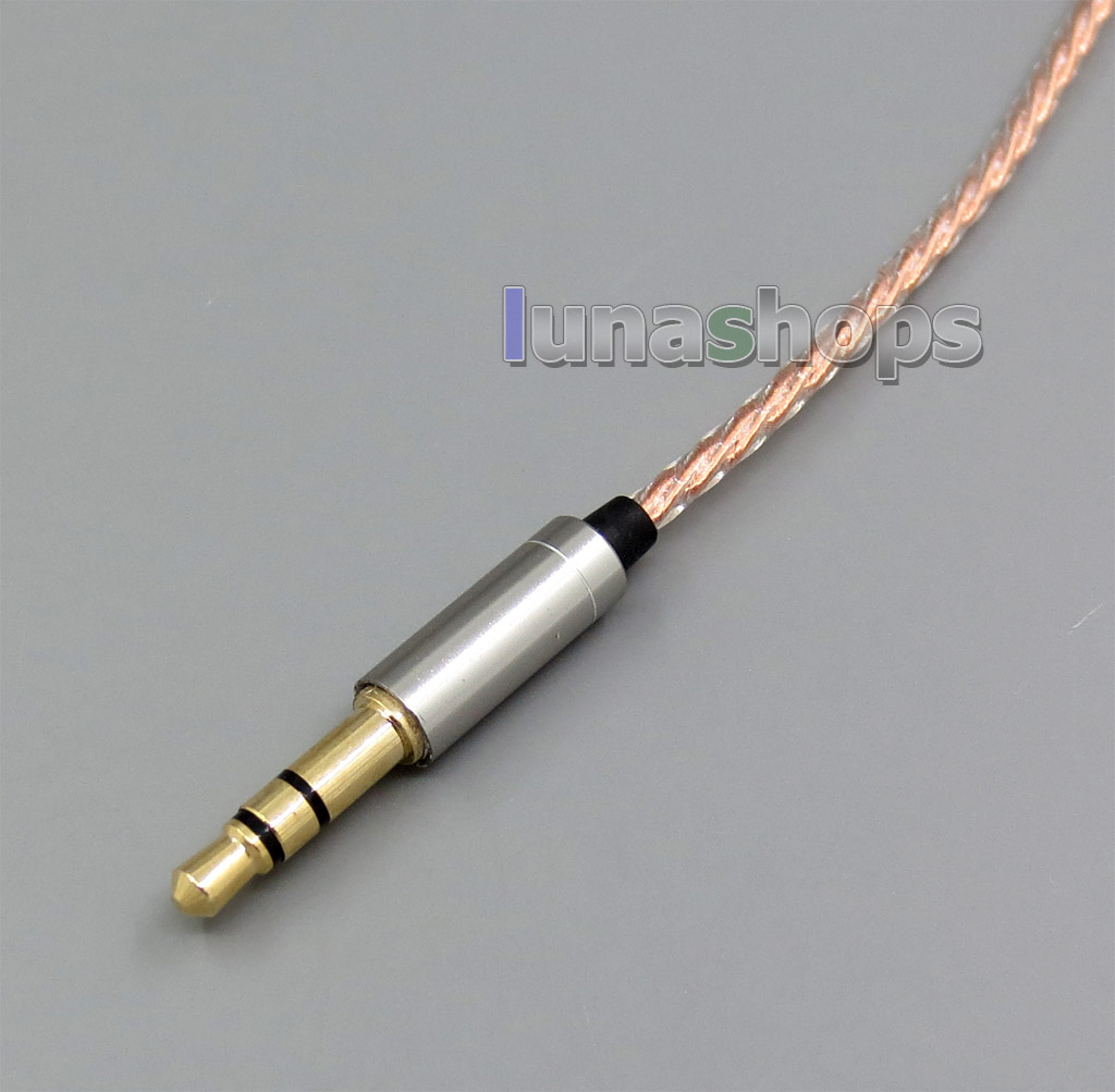 With Slide Block Copper Shielding Headphone Cable For Sennheiser HD25-1 SP HD650 HD600 HD580 HD525 HD565