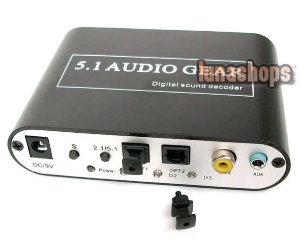 5.1 surround Sound Audio Decoder HD Rush Gear HDMI