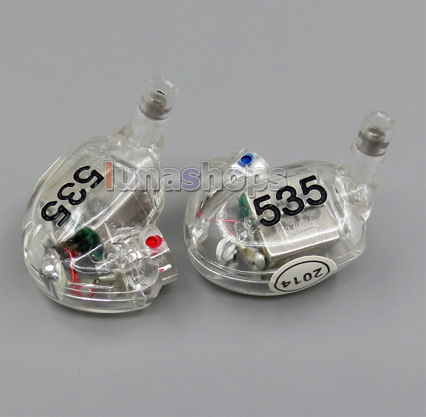 Handmade DIY Custom 4 Units Armature In Ear Earphone By Shure Se535 Shell Housing