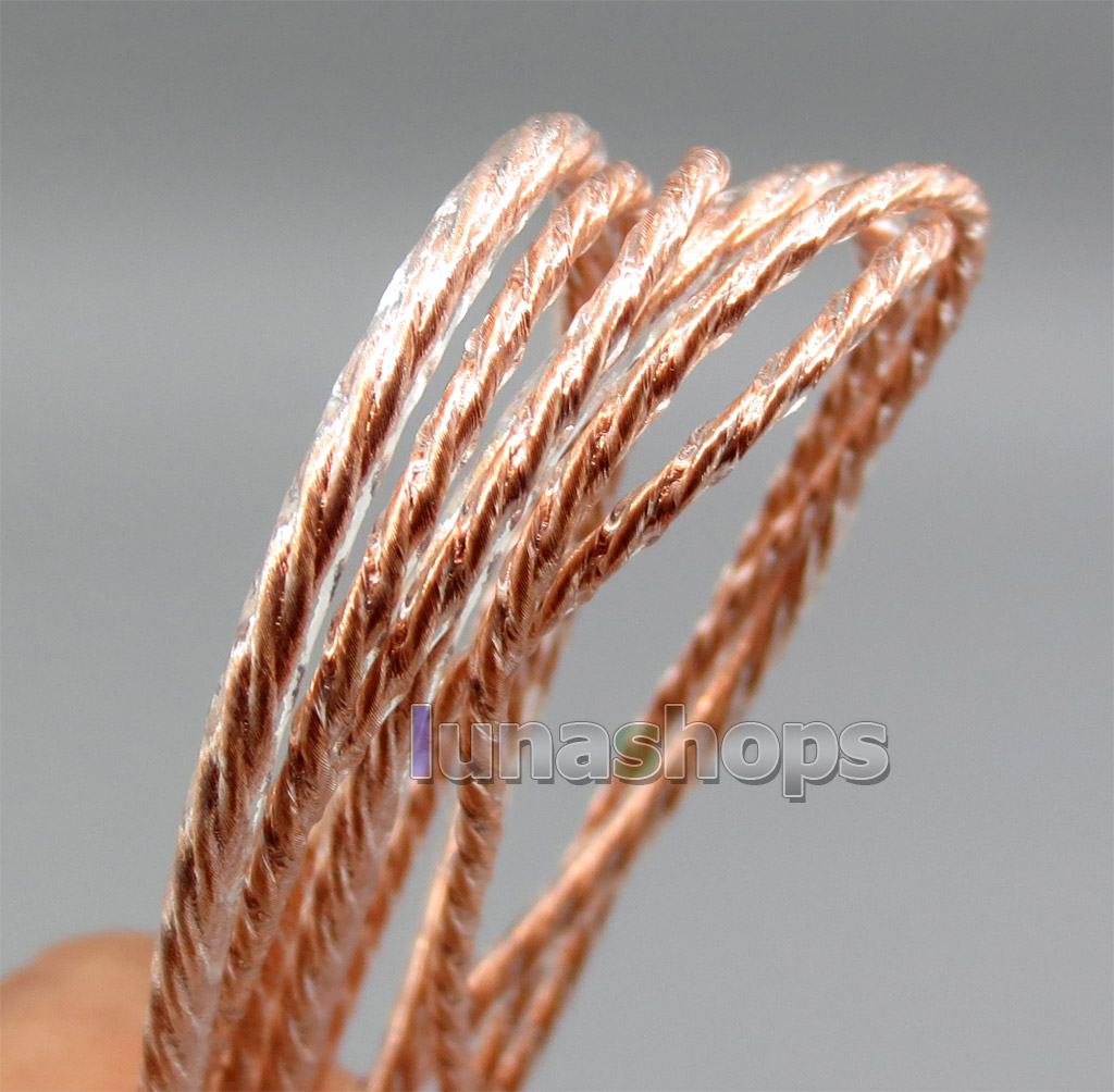 With Slide Block Copper Shielding Headphone Cable For Sennheiser HD25-1 SP HD650 HD600 HD580 HD525 HD565