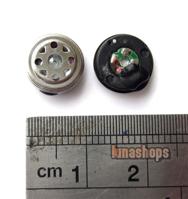 2pcs Dia 10mm Repair Parts Speaker Unit For Earphone headset Sennheiser