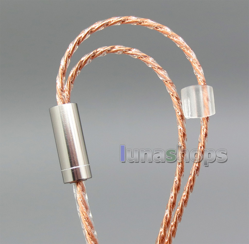 With Slide Block Copper Shielding Headphone Cable For Sennheiser HD25-1 SP HD650 HD600 HD580 HD525 HD565