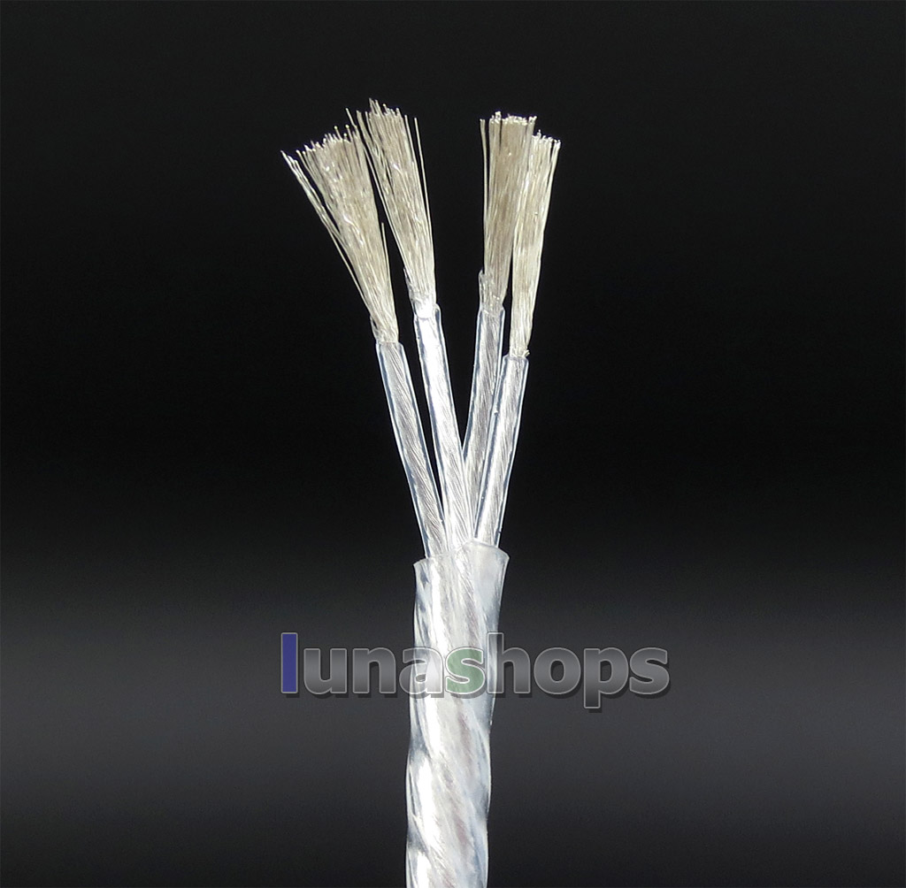 3.5mm Silver Plated TRRS Re-Zero Balanced To 4pin XLR Female Cable For Headphone Amplifier