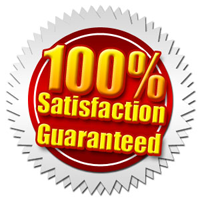 Satisfaction guarantee