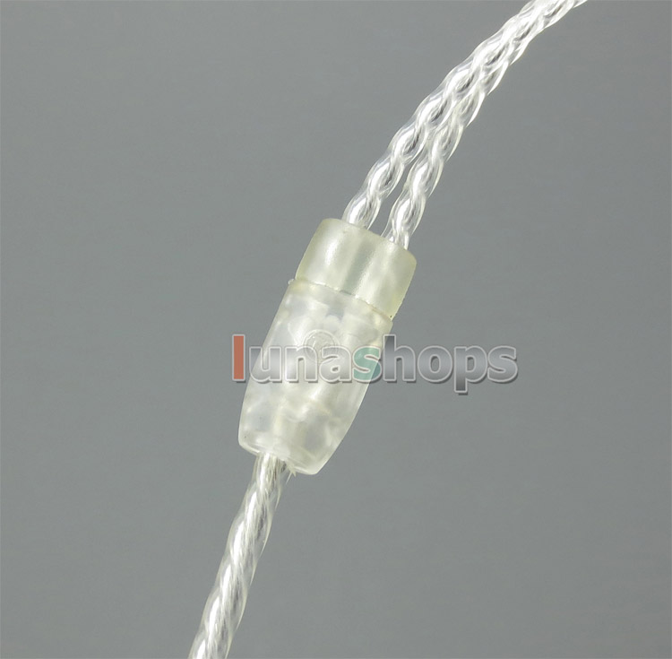 With Earphone Hook Silver Plated Cable For Shure se215 se315 se425 se535 Se846