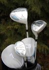 NEW ORLIMAR PETITE LADIES ARIA DRIVER+3 WOOD+4 HYBRID IRON 3pc SET+2 HEAD COVERS