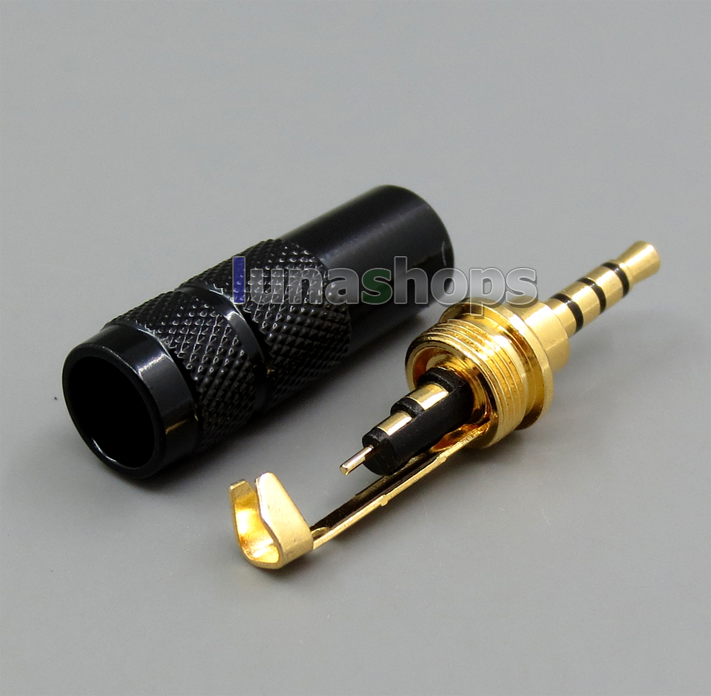 2.5mm 4poles TRRS Male Plug DIY adapter For The Astell & Kern AK240 AK120 AK100i II