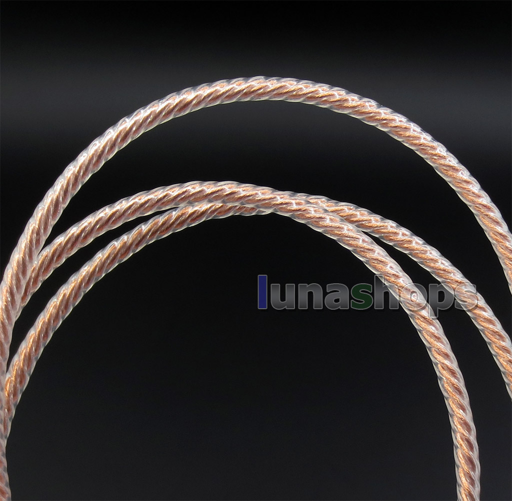 7N OCC,Silver Plated Headphone Cable For Sennheiser HD25sp HD265 HD535 HD222 HD224 HD230 HD250 Lin