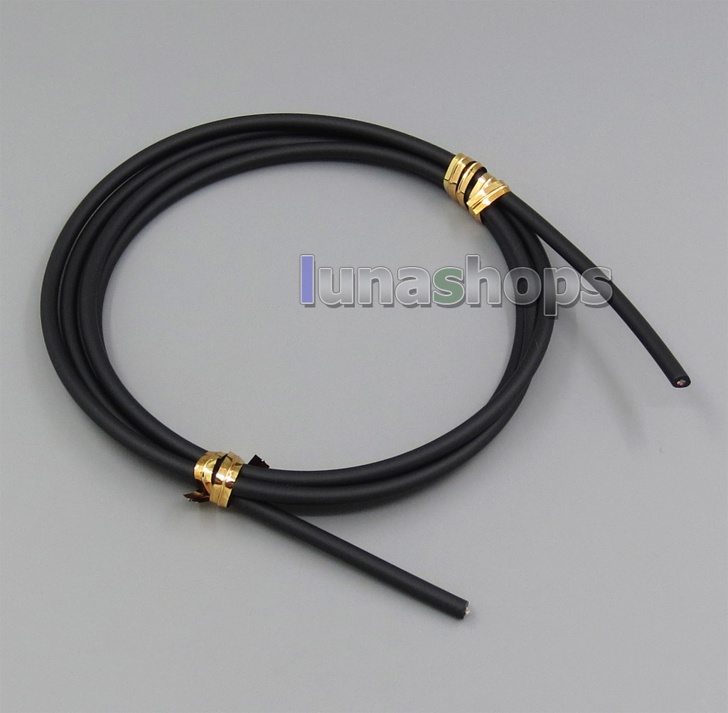 120cm Diameter 3.6mm 45*0.04mm 4N OCC Copper Stereo Earphone DIY Bulk Cable + TPE Insulating Layer 