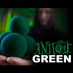 ANTIQUE GREEN SPONGE BALLS