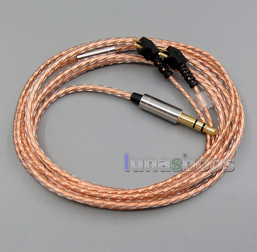 With Slide Block Shielding Earphone Cable For Etymotic ER4B ER4PT ER4S ER6I ER4