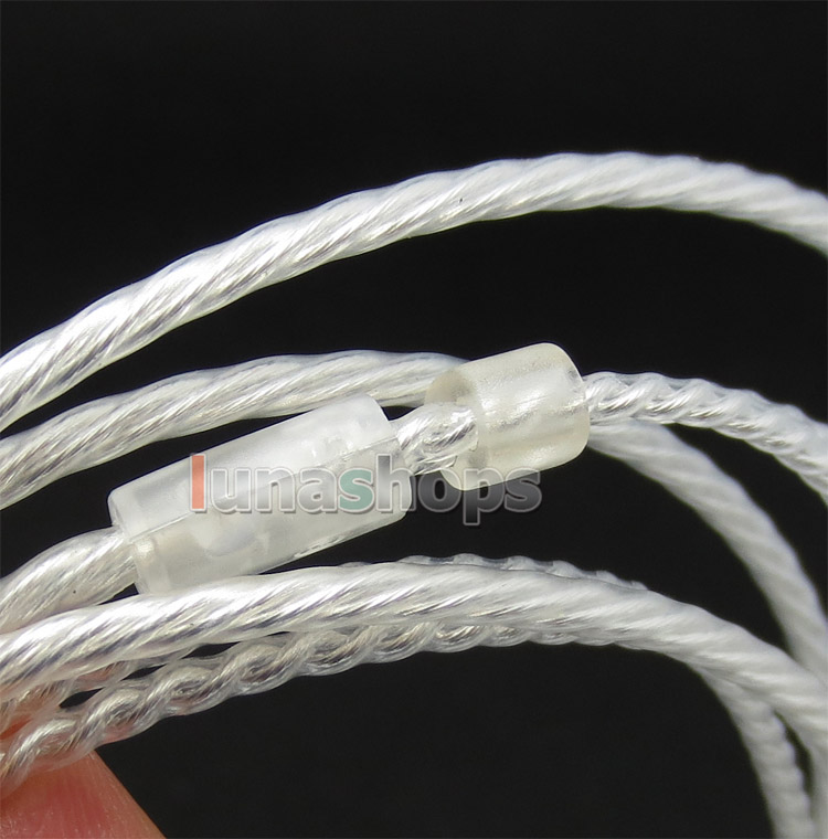 4 Pin Male XLR PCOCC + Silver Plated Cable Light weight Cord for 2.5mm Ports Headphone