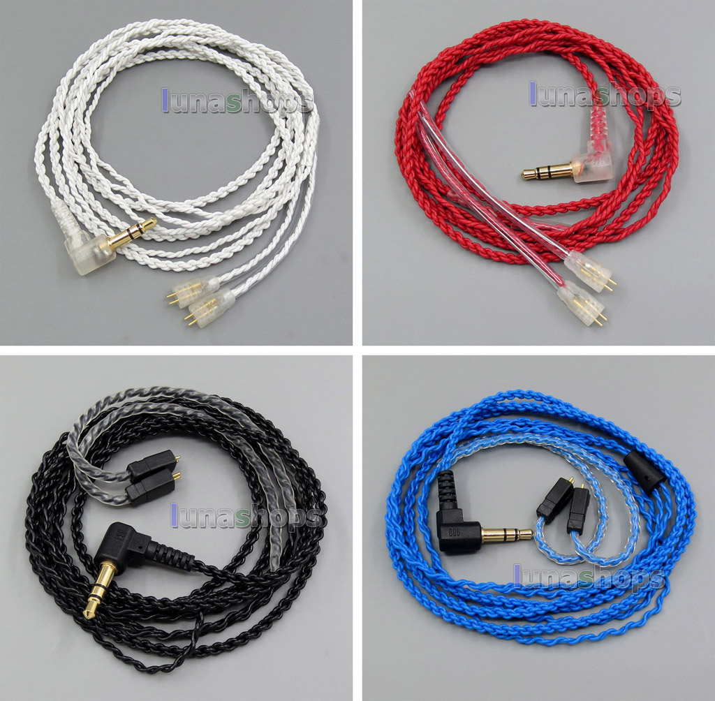 JYL OCC Series With Earphone Hook Cable For Ultimate Ears UE TF10 SF3 SF5 5EB 5pro TripleFi 15vm TF15