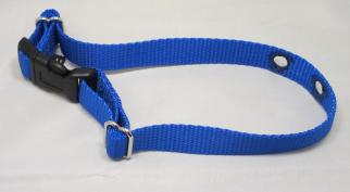 Blue Nylon Replacement Dog Collar