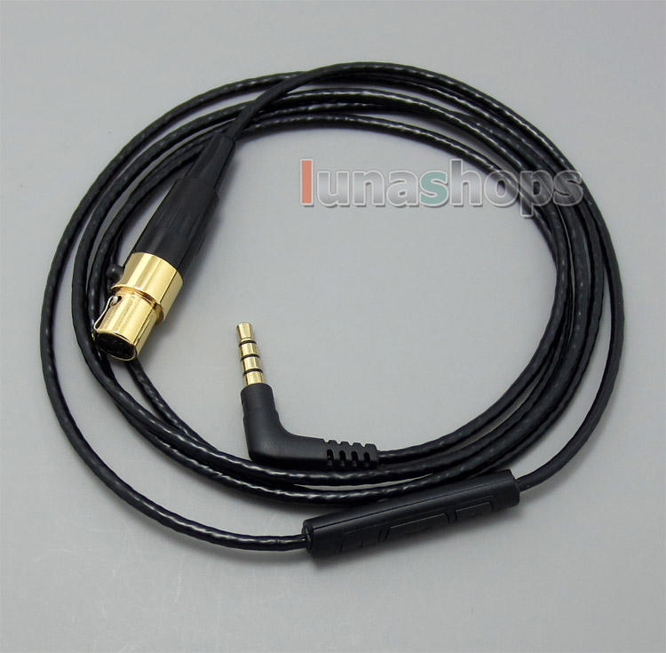 With Mic Remote Cable For Pioneer HDJ-2000 HDJ2000 Reloop RHP20 Furutech ADL H118 Headphone