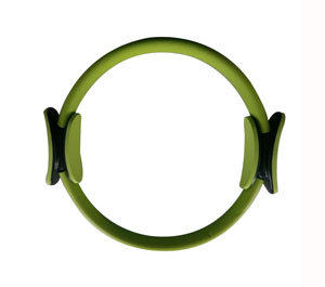 14" Black Pilate Ring Circle Exercise Fitness Weight Loss Green