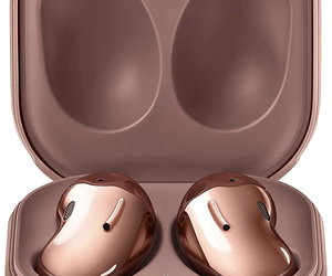 Samsung Galaxy Buds Live Wireless Headset Mystic Bronze SM-R180NZNAXAR NEW!, an item from the 'Travel Must-Haves' hand-picked list