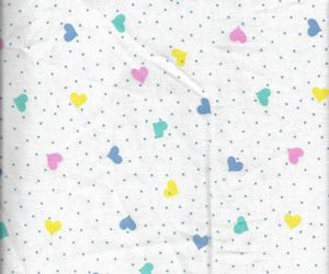 New A.E. Nathan Multicolored Hearts on White Comfy Flannel Fabric bt Half Yard, an item from the 'Fabric for Your Every Crafting Need' hand-picked list