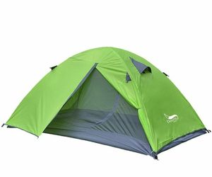Backpacking Tent 2 Person Aluminum Pole Lightweight Camping Hiking Travelling, an item from the 'Camping Gear' hand-picked list