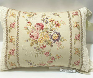 Piper &amp; Wright Sadie Boudoir Throw Pillow Country Cottage Floral Linen-Multi, an item from the 'Pillow Talk' hand-picked list