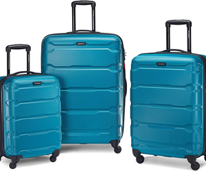 Samsonite Omni Pc Hardside Expandable Luggage With Spinner Wheels, Caribbean Blu, an item from the 'Travel Must-Haves' hand-picked list