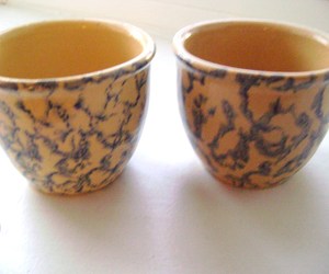 Roseville Pottery Splatter Crocks, an item from the 'Just Splattering Around' hand-picked list